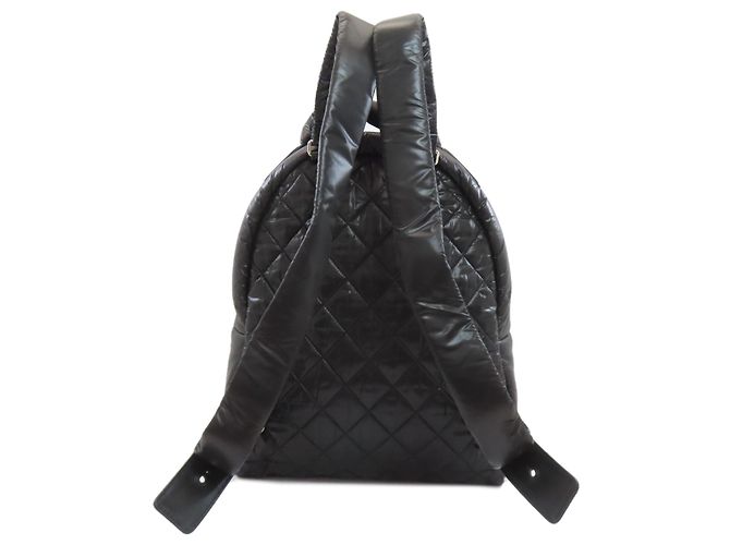 Chanel Coco Cocoon Nylon Rucksack Schwarz - Ansicht 2