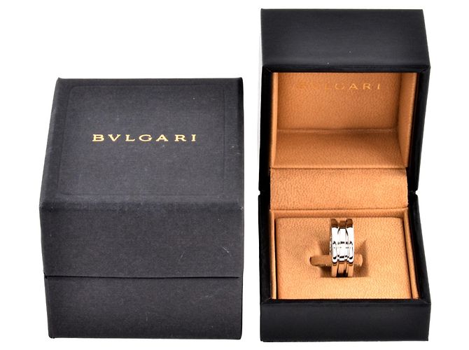 Bulgari Anello B.zero1 a 2 bande in oro bianco 18K Bvlgari - vista 7