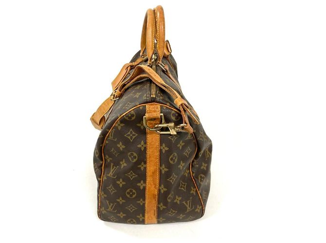 Borsa Boston Keepall 50 Louis Vuitton Monogramma - vista 2