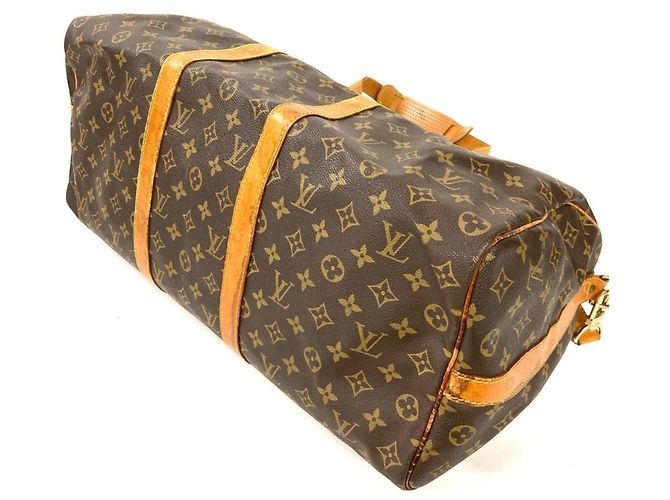 Borsa Boston Keepall 50 Louis Vuitton Monogramma - vista 4