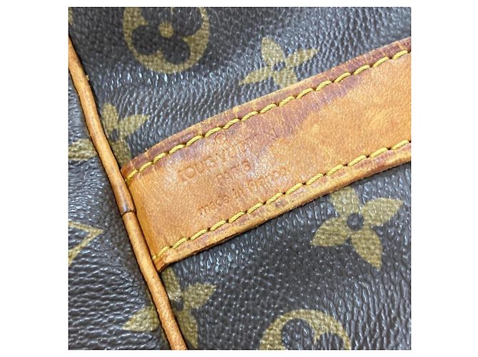 Borsa Boston Keepall 50 Louis Vuitton Monogramma - vista 7