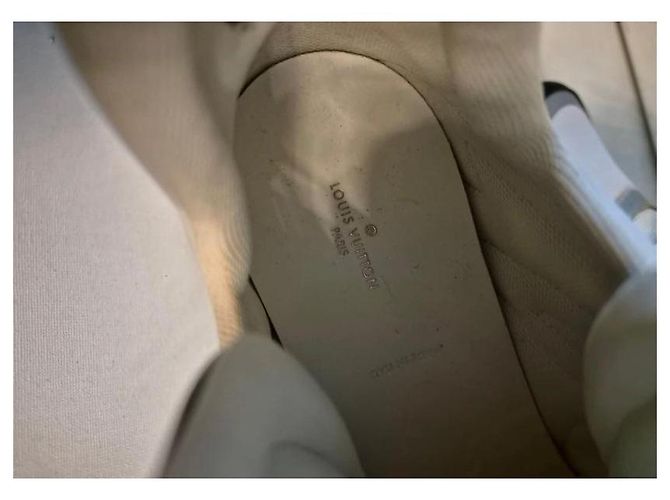 Sneakers Archlight Louis Vuitton Nero Bianco Blu Grigio Giallo - vista 4
