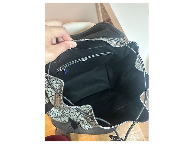 Dolce & Gabbana Zaino in jacquard D&G Nero - vista 6
