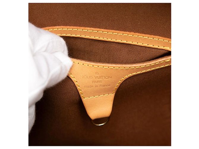 Borsa a mano Ellipse MM Monogramma Louis Vuitton Marrone - vista 5