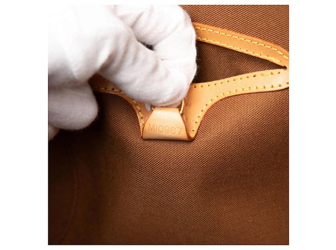 Borsa a mano Ellipse MM Monogramma Louis Vuitton Marrone - vista 6
