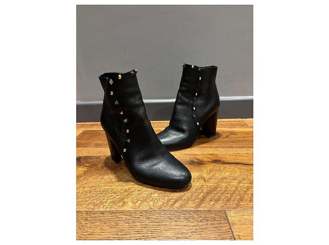 Botines Rockstud de Valentino Garavani Negro - vista 12