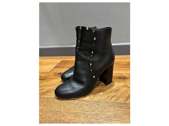 Botines Rockstud de Valentino Garavani Negro - vista 6