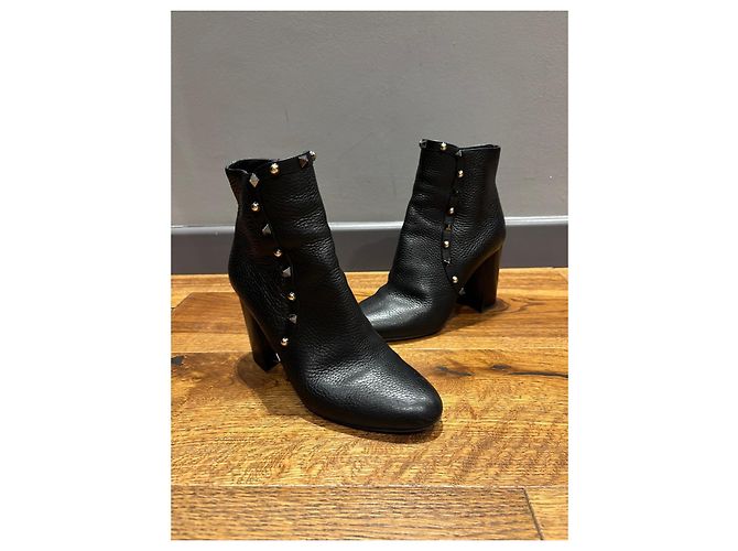 Botines Rockstud de Valentino Garavani Negro - vista 7