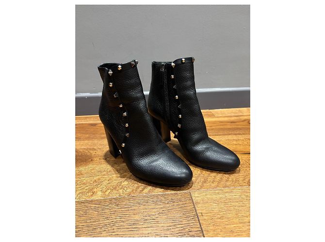 Botines Rockstud de Valentino Garavani Negro - vista 9