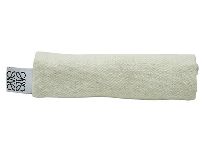 Tarjetero Anagram Loewe en cuero beige camello - vista 9