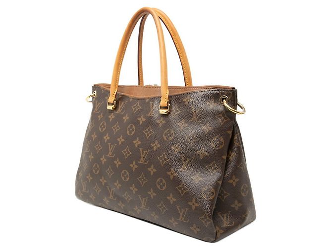 Borsa a mano/spalla Pallas Monogram Louis Vuitton Marrone - vista 2