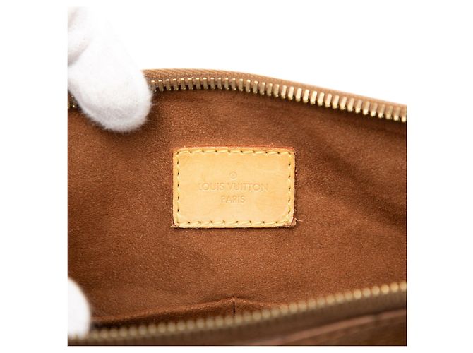 Borsa a mano/spalla Pallas Monogram Louis Vuitton Marrone - vista 5