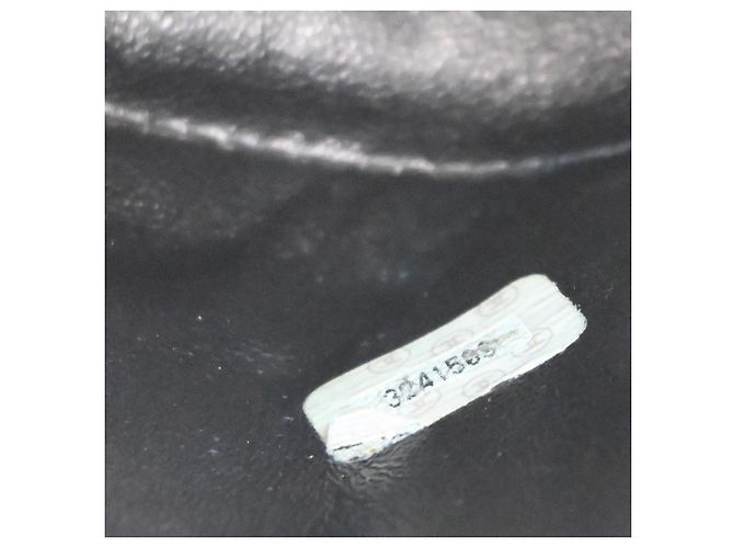 Chanel Duma Drawstring Pelle Trapuntata Small Nero - vista 7