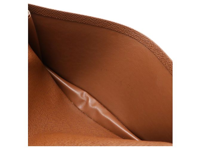 Carteira Longa Bi-fold Porta Cartão de Crédito Monograma Louis Vuitton Marrom - vista 6