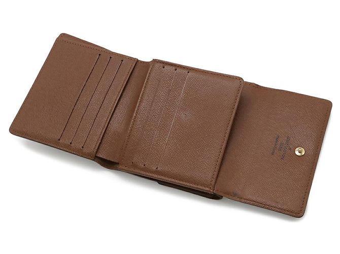 Portafoglio Bifold Elise Monogramma Louis Vuitton Marrone - vista 6