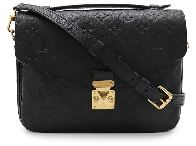 Borsa Pochette Metis MM in Monogram Empreinte Louis Vuitton Nero - vista 2