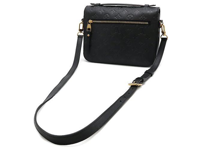 Borsa Pochette Metis MM in Monogram Empreinte Louis Vuitton Nero - vista 3