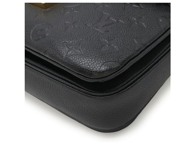 Borsa Pochette Metis MM in Monogram Empreinte Louis Vuitton Nero - vista 4