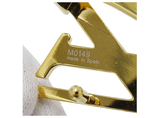 Cinturón de lona Monogram reversible para mujer Louis Vuitton Castaño - vista 5