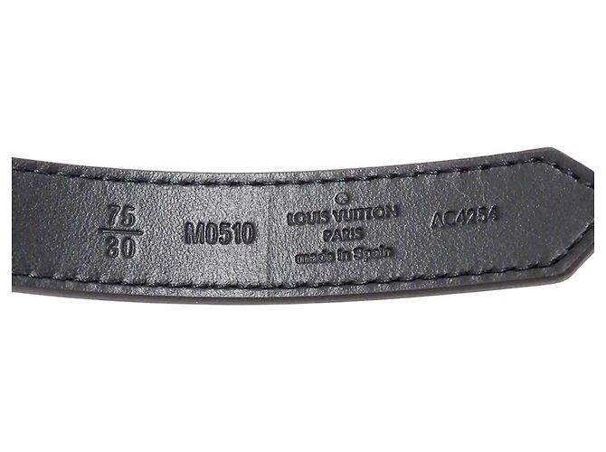 Louis Vuitton Damen Gürtel aus Monogramm-Canvas Schwarz - Ansicht 5