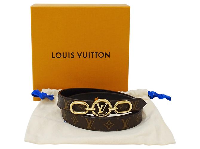 Louis Vuitton Damen Gürtel aus Monogramm-Canvas Schwarz - Ansicht 6