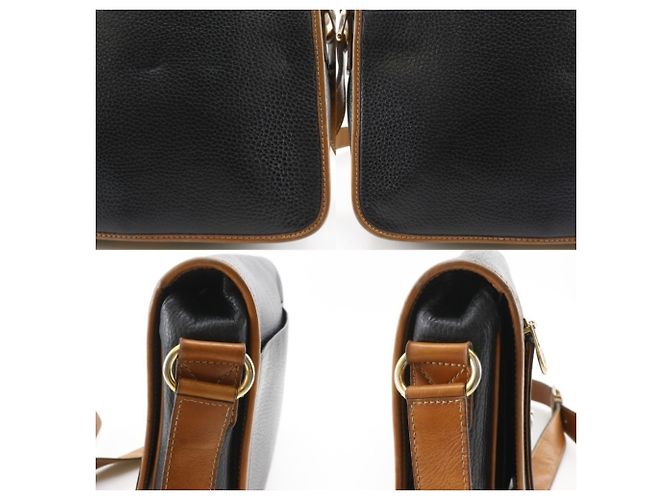 Céline Celine Alte Vintage Schultertasche Schwarz - Ansicht 15