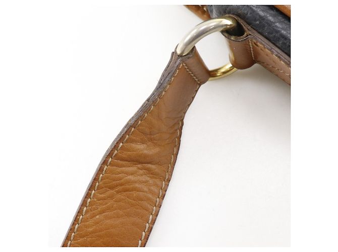 Céline Celine Alte Vintage Schultertasche Schwarz - Ansicht 18