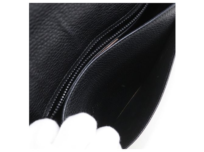 Céline Celine Alte Vintage Schultertasche Schwarz - Ansicht 6