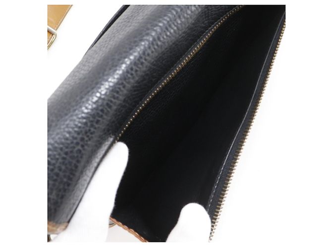 Céline Celine Alte Vintage Schultertasche Schwarz - Ansicht 7