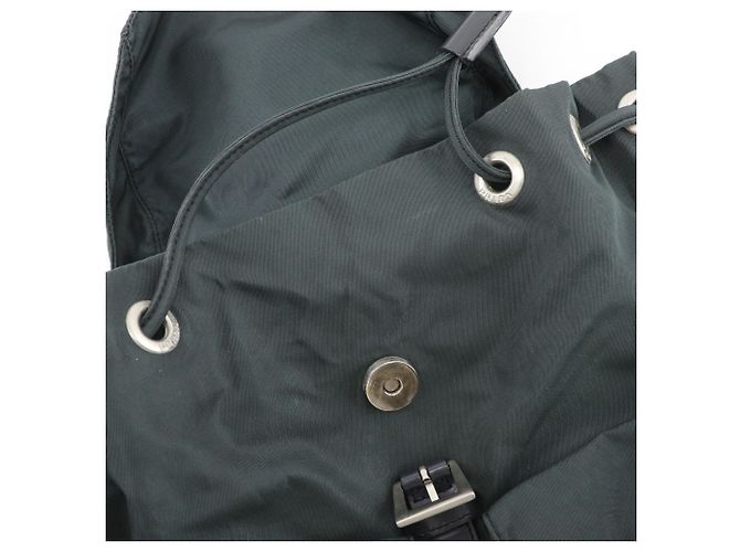 Prada grüner Nylon-Rucksack - Ansicht 15
