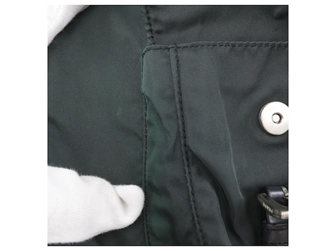 Prada grüner Nylon-Rucksack - Ansicht 17