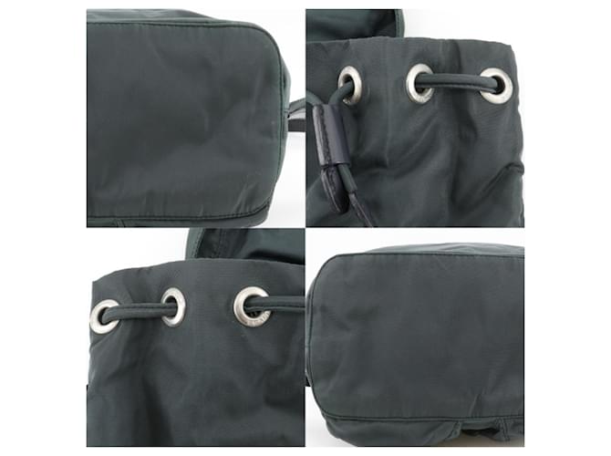 Prada grüner Nylon-Rucksack - Ansicht 19