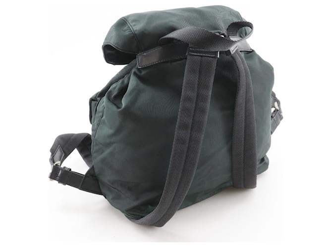 Prada grüner Nylon-Rucksack - Ansicht 3