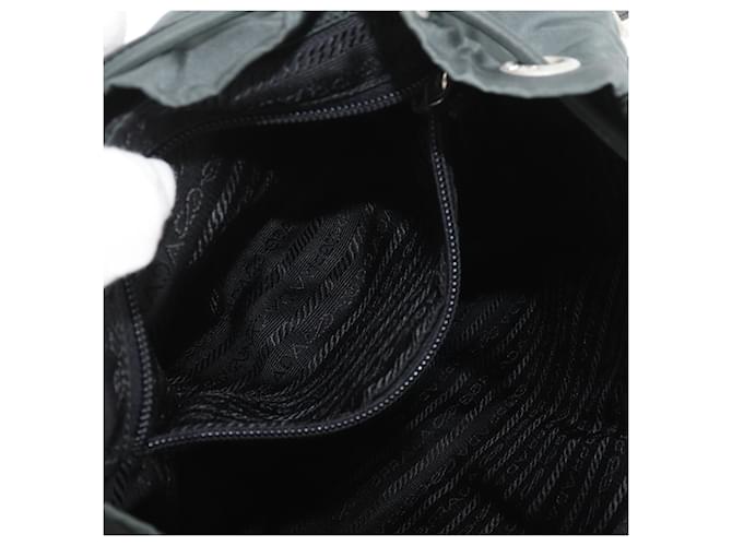 Prada grüner Nylon-Rucksack - Ansicht 6