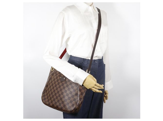 Borsa a Spalla Southbank Louis Vuitton Marrone - vista 12