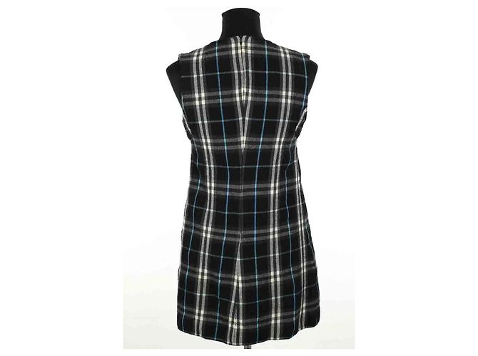 Burberry Blaues Wollkleid - Ansicht 3