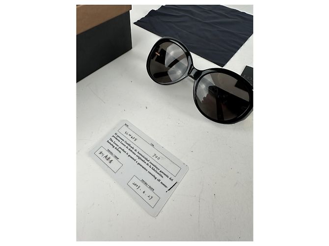 Vintage Loewe Übergroße Sonnenbrille Schwarz - Ansicht 12