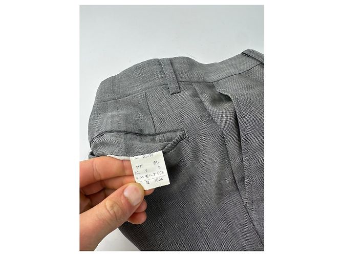 Vintage Dior Wool Pants Grey Dark grey - view 10