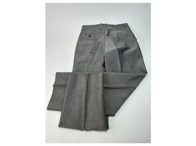 Vintage Dior Wool Pants Grey Dark grey - view 11