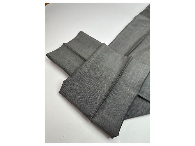 Vintage Dior Wool Pants Grey Dark grey - view 2