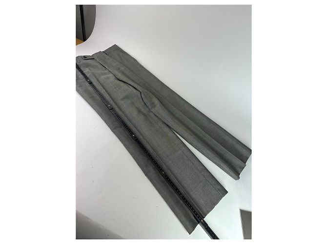 Vintage Dior Wool Pants Grey Dark grey - view 5