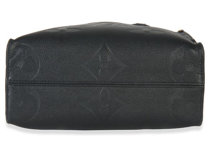 Louis Vuitton Black Monogram Empreinte Onthego PM Nero - vista 5