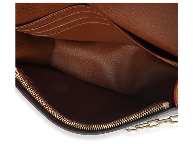 Twist Gürtelpouch S Lock aus Monogramm-Canvas von Louis Vuitton Braun - Ansicht 5