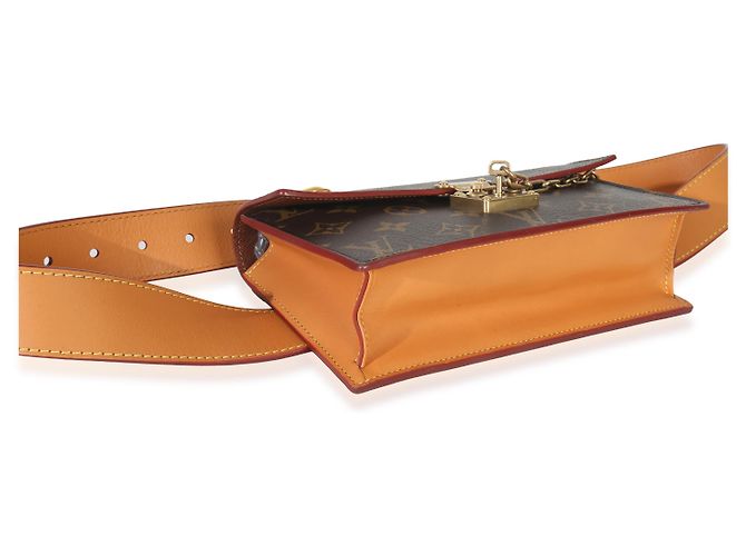 Twist Gürtelpouch S Lock aus Monogramm-Canvas von Louis Vuitton Braun - Ansicht 7