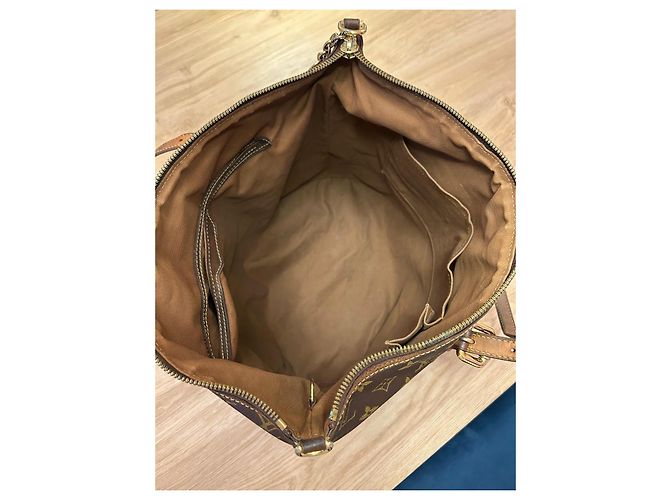 Borsa Louis Vuitton Monogram Palermo GM Marrone Monogramma - vista 12