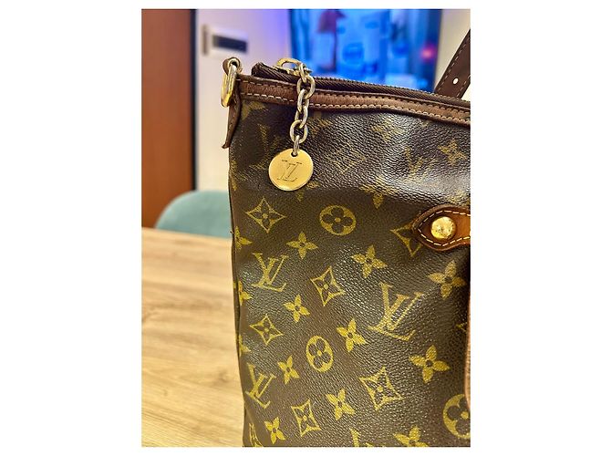 Borsa Louis Vuitton Monogram Palermo GM Marrone Monogramma - vista 3