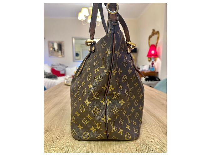 Borsa Louis Vuitton Monogram Palermo GM Marrone Monogramma - vista 6