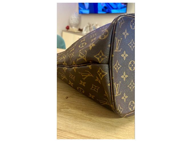 Borsa Louis Vuitton Monogram Palermo GM Marrone Monogramma - vista 9