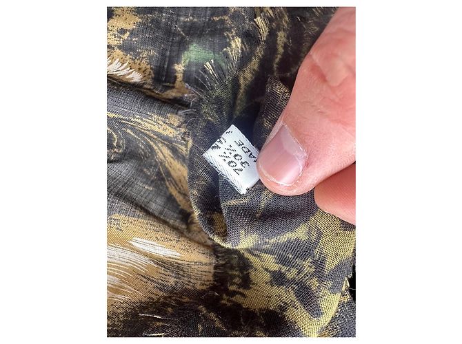 Dior Wollschal mehrfarbig Mehrfarben - Ansicht 11