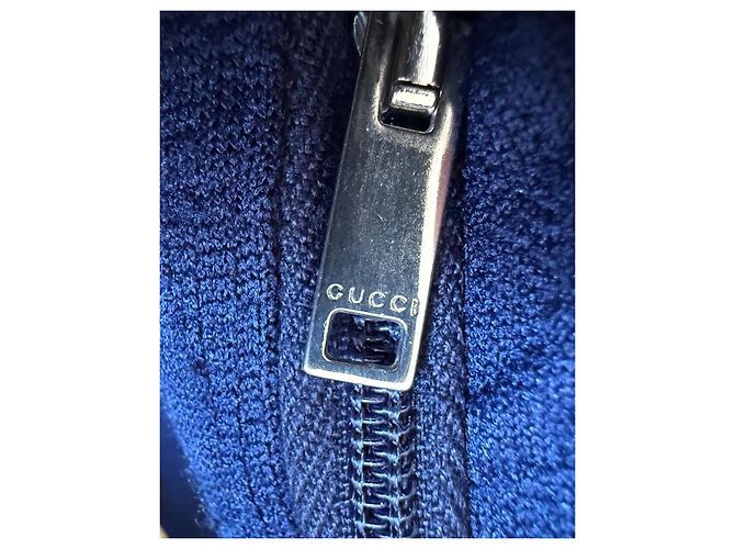 Bermuda Gucci con Stampa GG Blu - vista 6